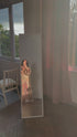 Sequin bridal tulle cape